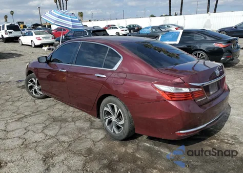 2016 Honda Accord Lx from USA, damaged, VIN 1HGCR2F36GA163659